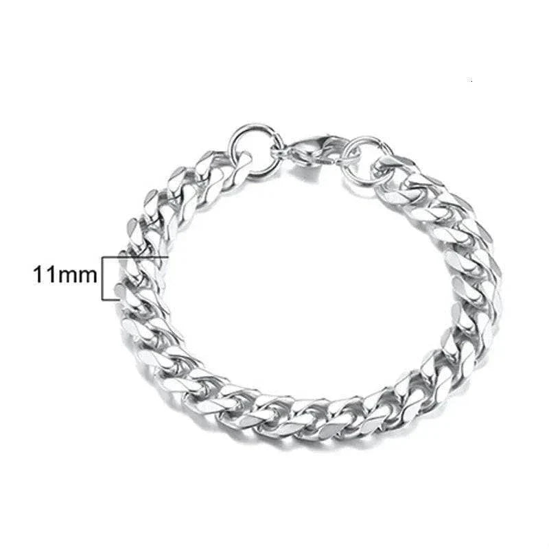Mens Cuban Chain Bracelets