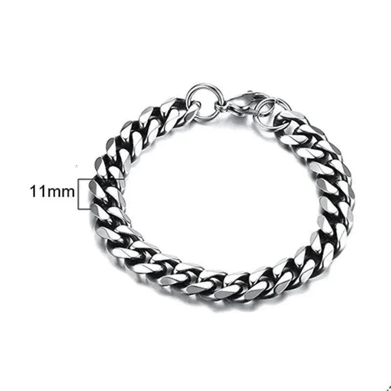 Mens Cuban Chain Bracelets