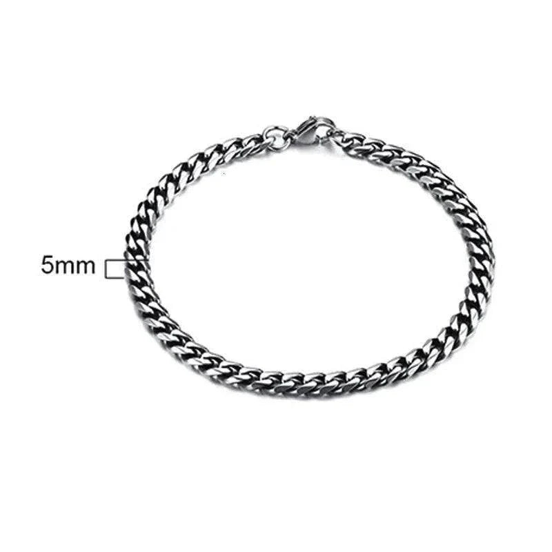 Mens Cuban Chain Bracelets