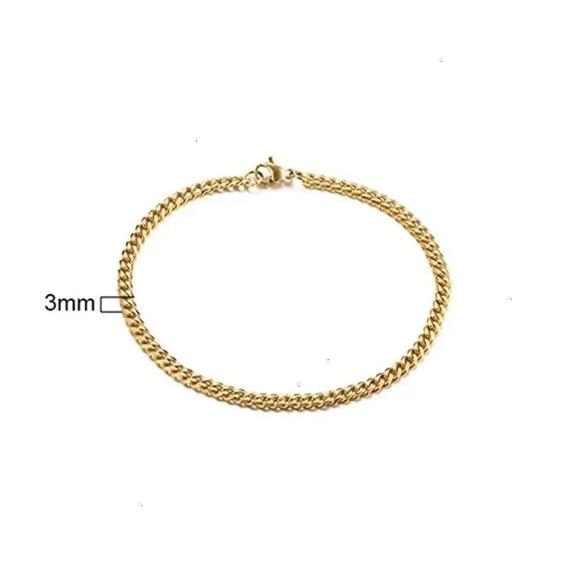 Mens Cuban Chain Bracelets