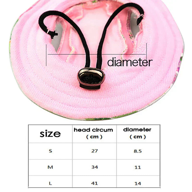 Breathable Summer Sunhat For Pet | Stylish & UV Protection for Pets