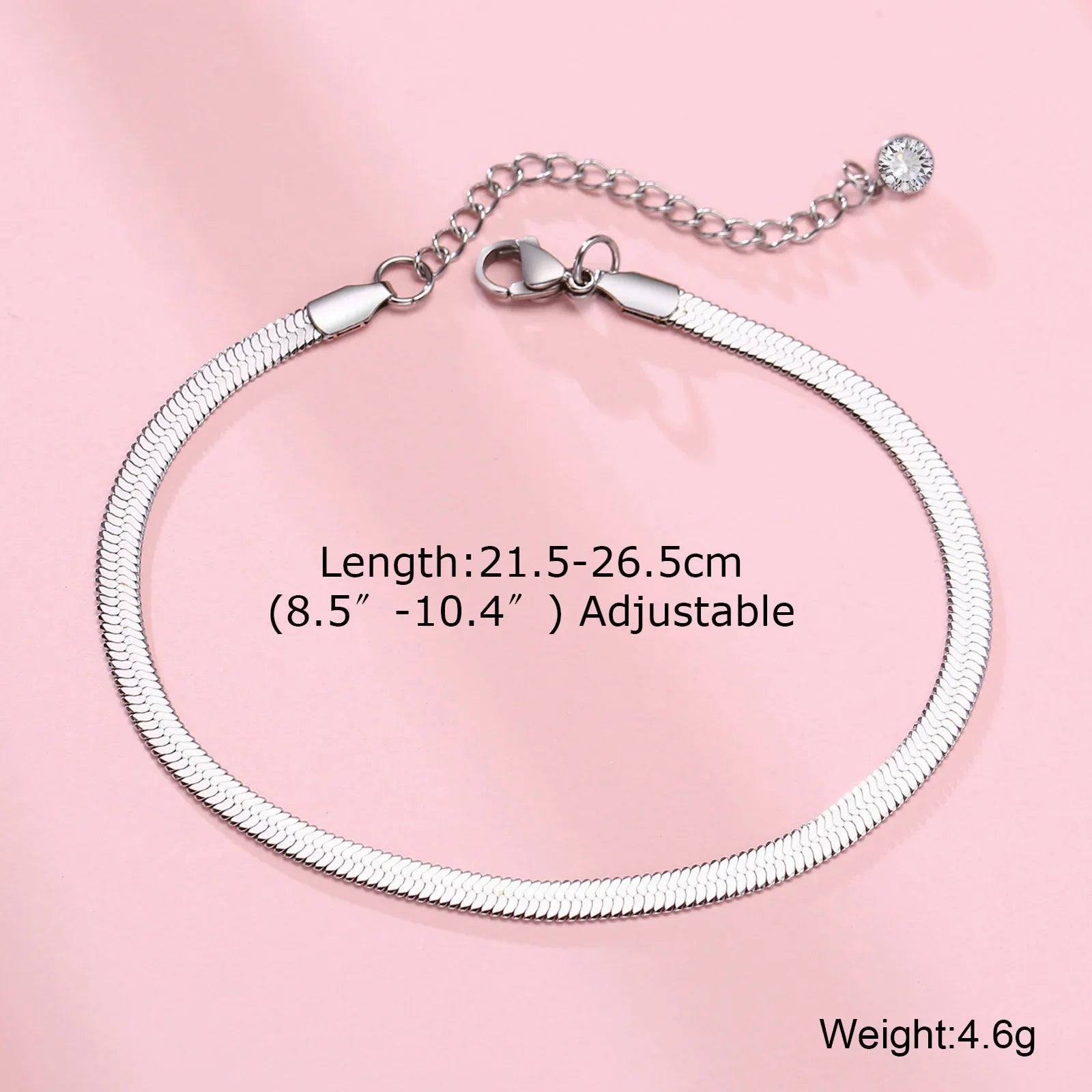 Men's Anklet With Cross Charm