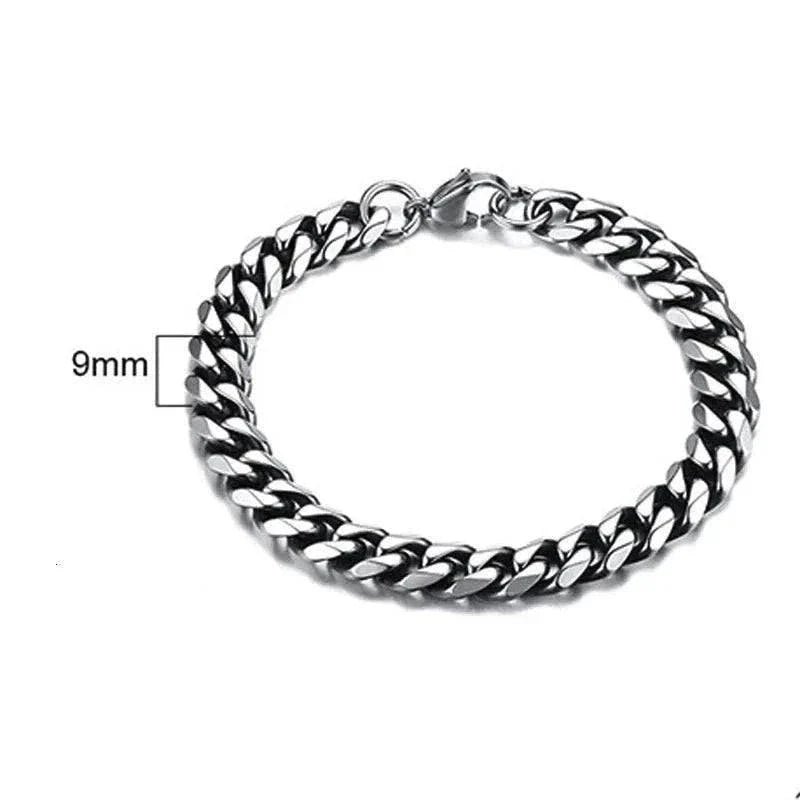 Mens Cuban Chain Bracelets