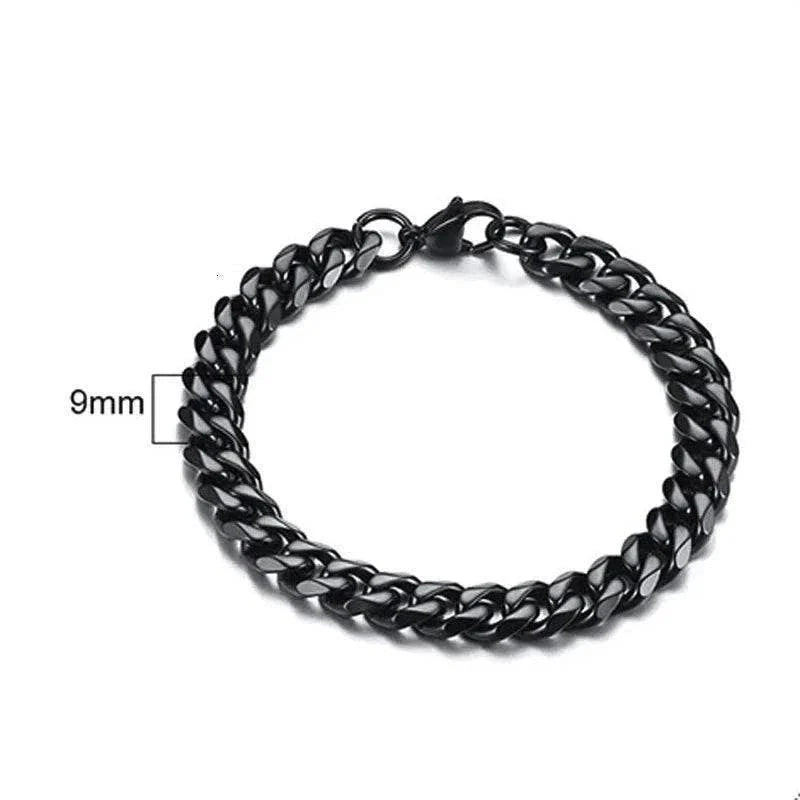 Mens Cuban Chain Bracelets