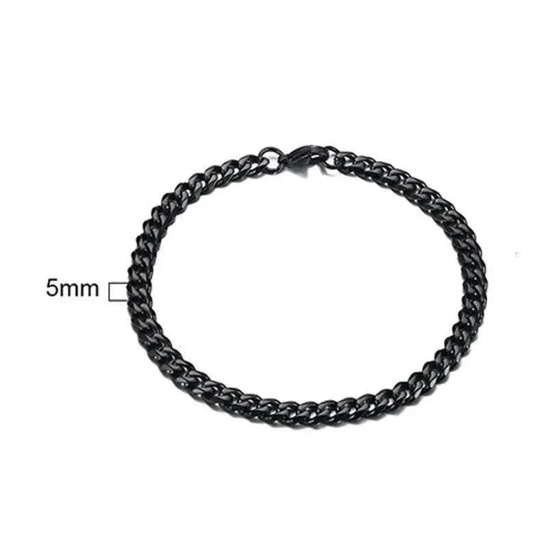 Mens Cuban Chain Bracelets
