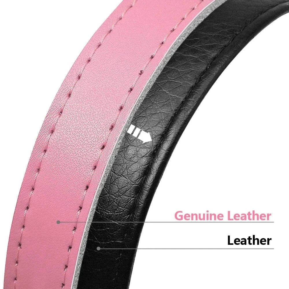 Personalised Leather Pet Collar ID 
