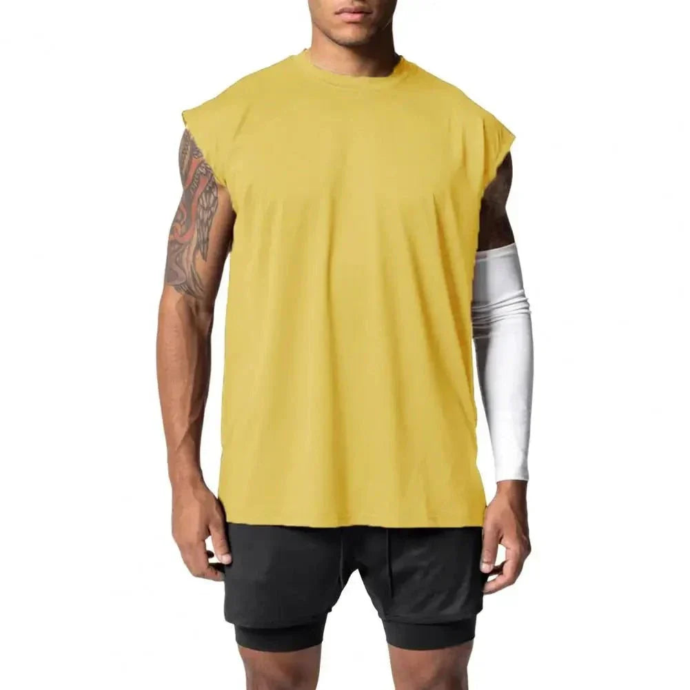 Men's Sleeveless Vest - Lightweight Casual Style for Summer Wear