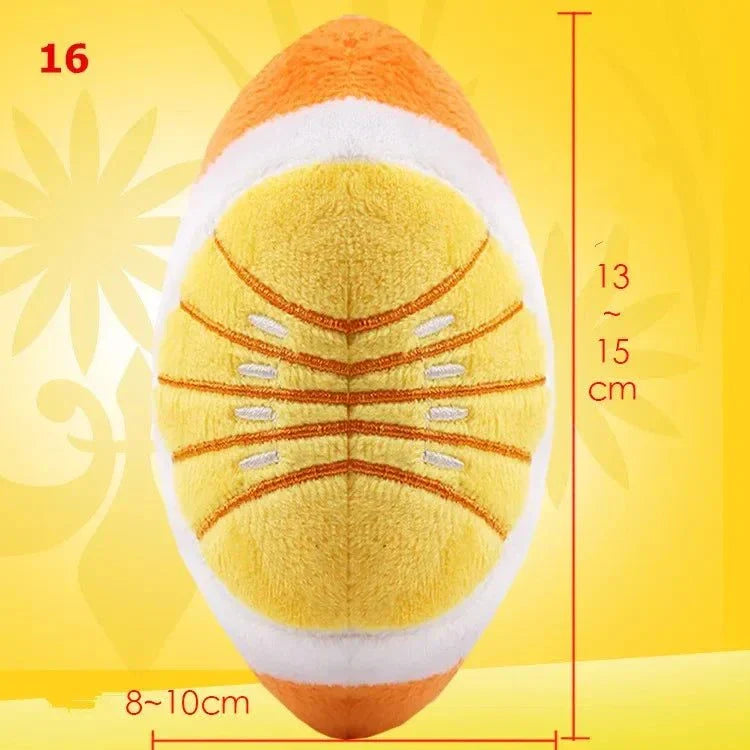Fruit Animals Cartoon Dog Toys - Cute, Durable & Interactive Dog Toys