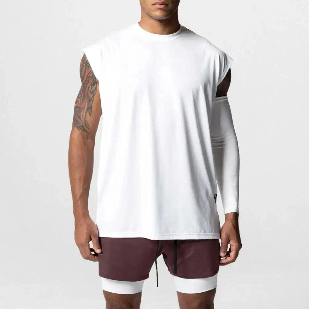 Men's Sleeveless Vest - Lightweight Casual Style for Summer Wear