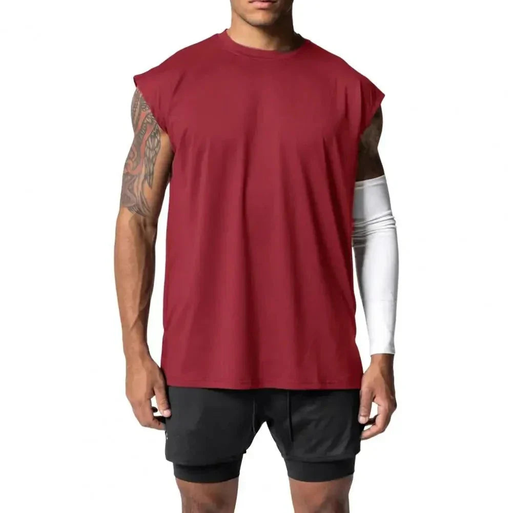Men's Sleeveless Vest - Lightweight Casual Style for Summer Wear