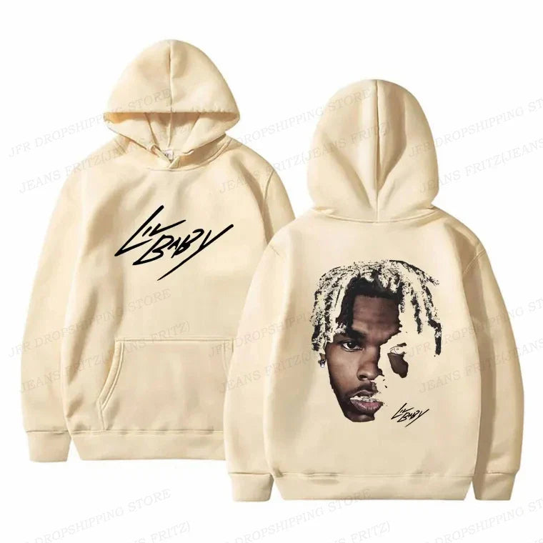 Fashion Oversized Hoodie – Casual Women’s Hoodie with Stylish Print & Comfort