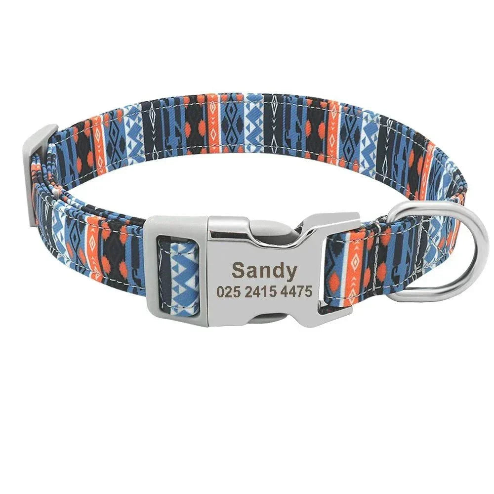 Engraved Puppy Collars - Personalized, Stylish & Adjustable For Your Pet