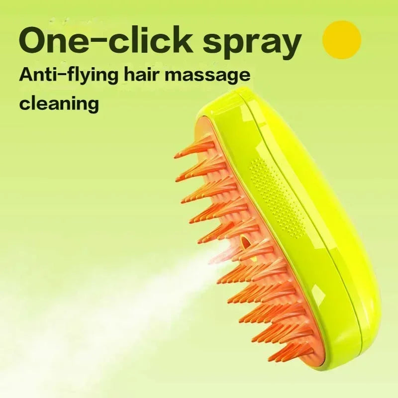 Steam Pet Brush - Devya's Pet Emporium