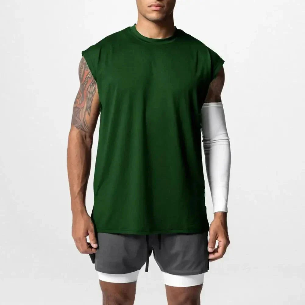 Men's Sleeveless Vest - Lightweight Casual Style for Summer Wear