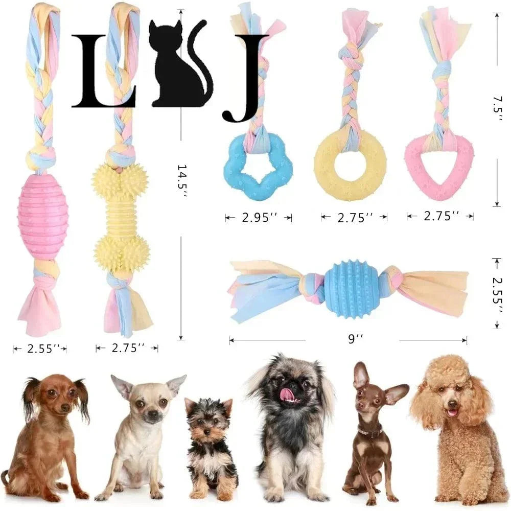 Molar Clean Teeth Chew Toys – Promote Dental Health & Fun Play for Dogs