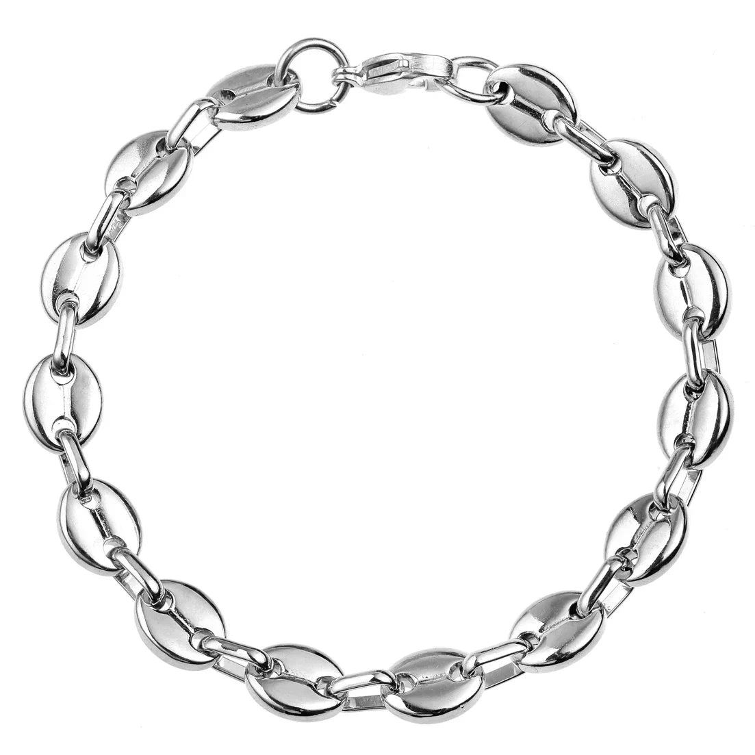 Stainless Steel Necklaces - Trendy Minimalist Geometric Chain for Men & Women