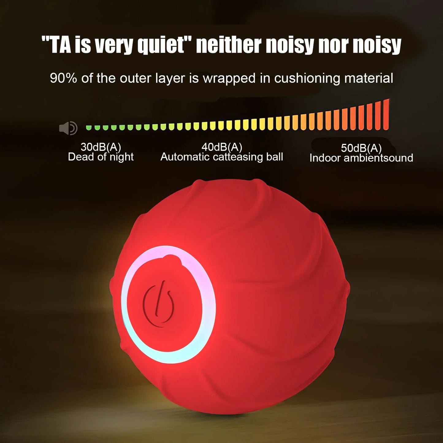 Automatic Rolling Ball Pet Toy - Devya's Pet Emporium