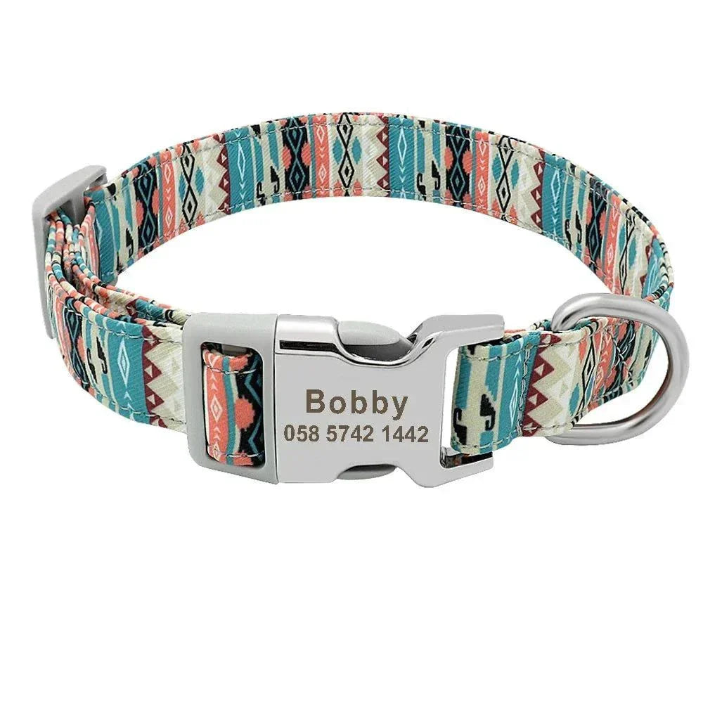 Engraved Puppy Collars - Personalized, Stylish & Adjustable For Your Pet