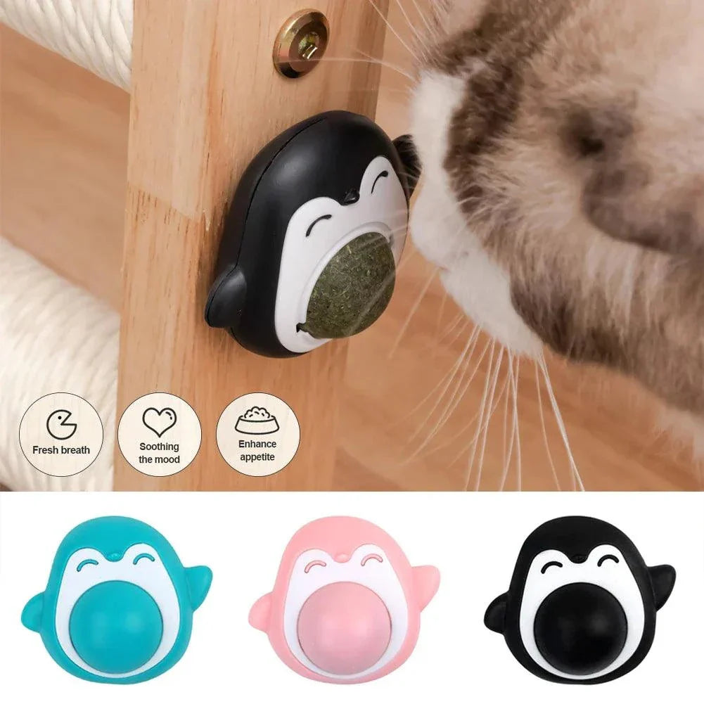 Natural Catnip Grinding Teeth Mint Ball - Devya's Pet Emporium