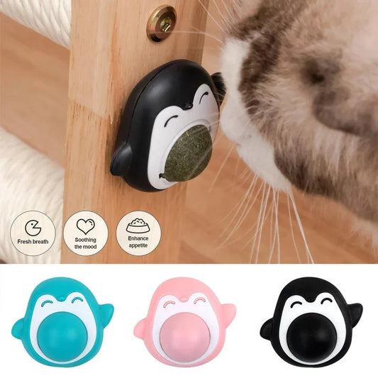 Natural Catnip Grinding Teeth Mint Ball - Devya's Pet Emporium