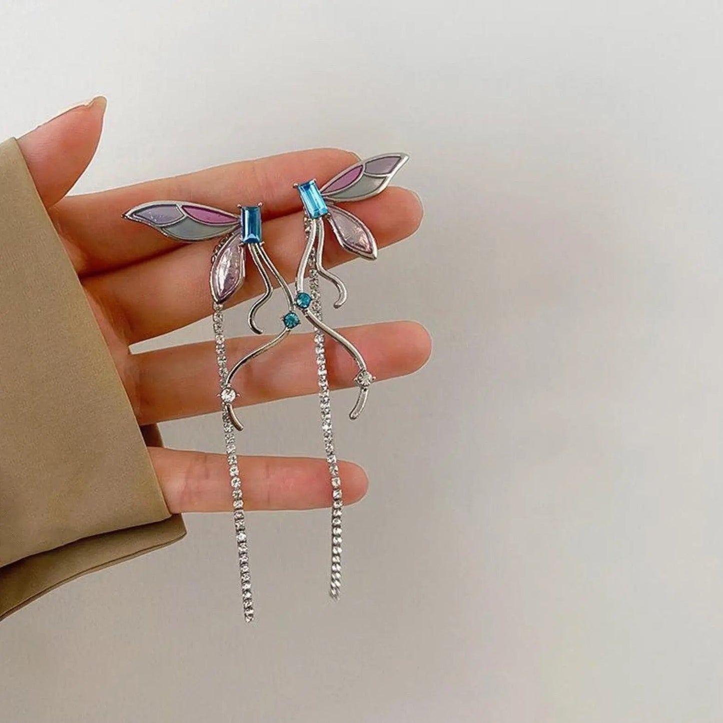 Butterfly Drop Earrings